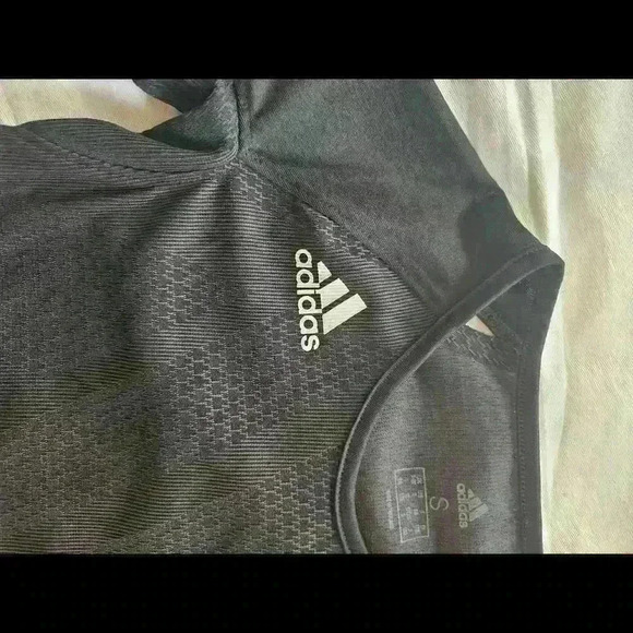 Adidas Performance Black Short Sleeve Workout Shirt - New With Tags - Picture 4 of 5